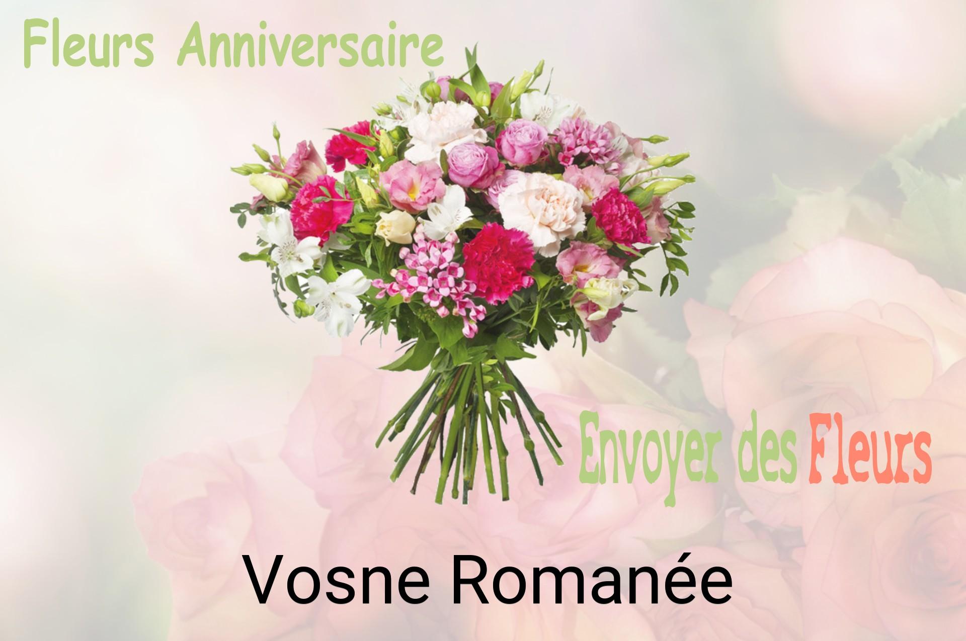 Bouquet de fleurs d’anniversaire livré à Vosne-Romanée